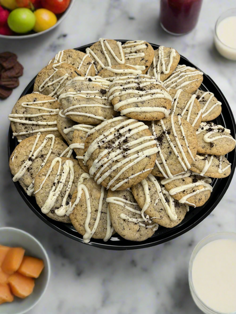 24 Mini Cookies & Cream Cookies